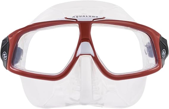 Aqualung Sphera X Freediving Mask - Lightweight Low-Volume 180-Degree Wide-Angle View Underwater Gear with Plexisol Anti-Fog Lenses, Advanced Fit Technology & Adjustable Buckle System
