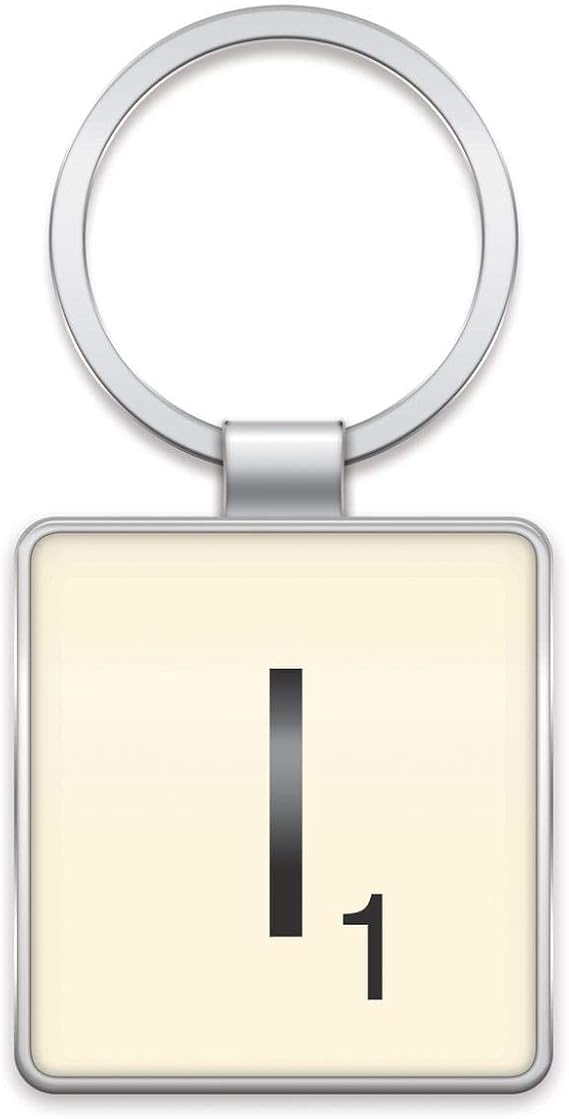Wild & Wolf Scrabble Keyring - Letter I