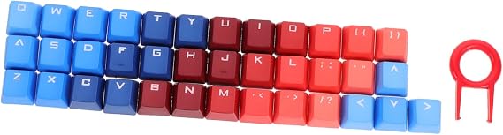 Artibetter 1set Chic Key Translucent Keycaps for Mechanical Keyboards Easy to Install and Replacement Keycaps for Customizing Your Setup