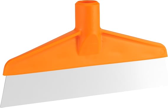 Vikan 29087 Table & Floor Scraper, 9.6 ", Orange