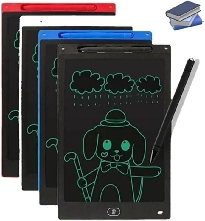 grafik digital çocuk yazı tahtası çizim tableti lcd 8.5 ınc: bossçocuktable Çok renkli