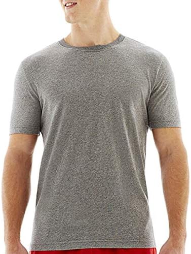 Xersion Xtreme Cotton Tee (Med Gray, Large)