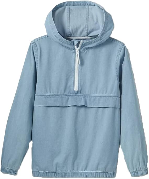 Cat & Jack Boys' Pullover Chambray Jacket -