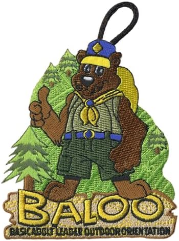 Baloo Trained Embroidered Patch - ClassB