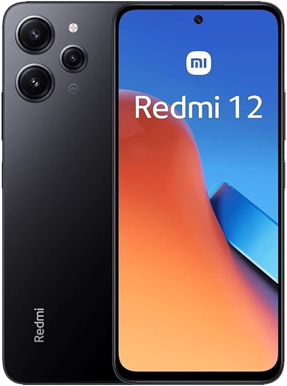 Xiaomi Redmi 12 4GB RAM 128GB Midnight Black