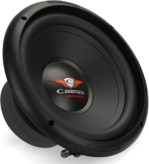 Cadence CMW104S 10 Inch Car Audio Subwoofer 700 Watts 89dB 2 Inch SVC 4 Ohm Momentum Series