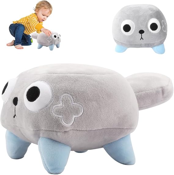 Dandy's World Plush, 9" Pebble Plush Toy for Kids&Adults, Pebble Stuffed Animals for Home, Bedroom Decor, Birthday Gift, Christmas, Halloween