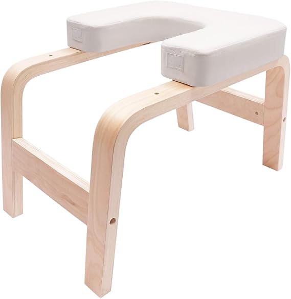 Yoga Headstand Stool,Invert Chair With Pu Pad,Headstand Trainer Bench,Loading 200kg,Inversion Equipment,Footstool,Shoe Bench