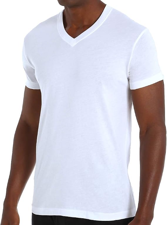 2(X)IST Men's Pima Cotton V-Neck T-Shirt