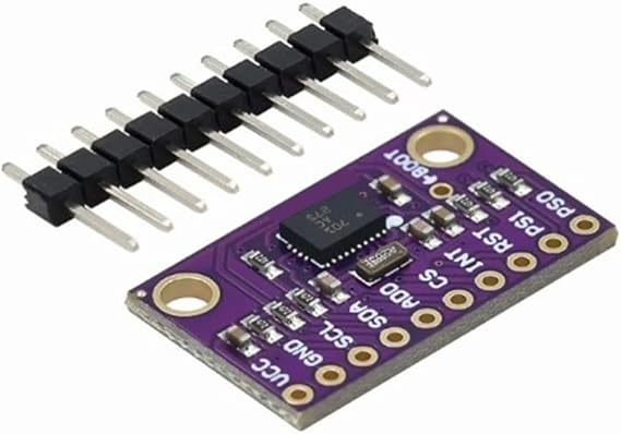 BNO085 9DOF IMU Sensor Module with 9 Motion Tracking for AR VR Robotics Applications Featuring I2C UART Interfaces for Flexible Integration
