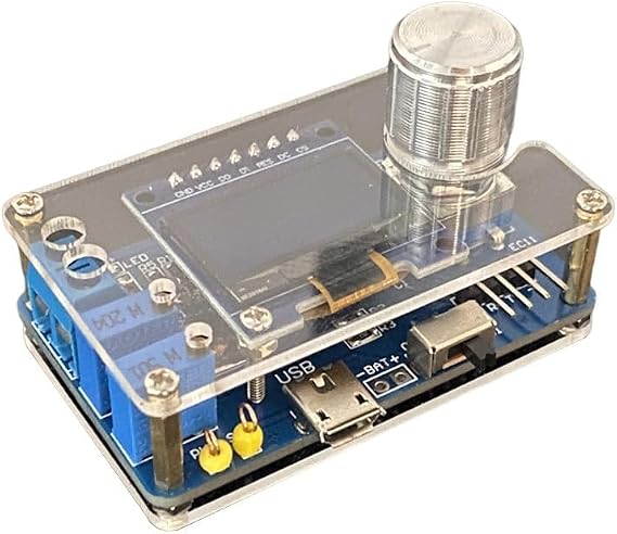 DIY Electronics Oscilloscope Assembly Kit with User Saved Settings and Waveform Generation