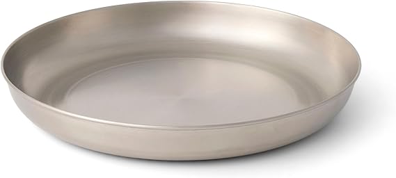 Sea to Summit Detour Stainless Steel Camp Plate, Laurel Wreath Green