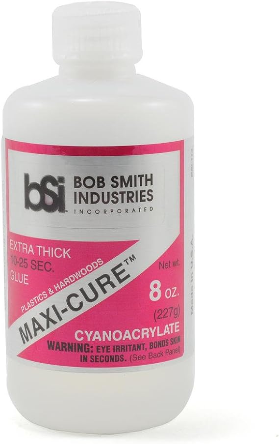 Bob Smith Industries Maxi-Cure Extra Thick CA Refill (8oz) (1) (1)