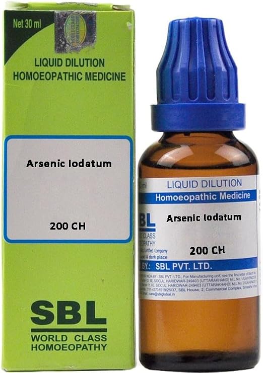 SBL's Arsenic Iodatum 200 Dilution 30 ml