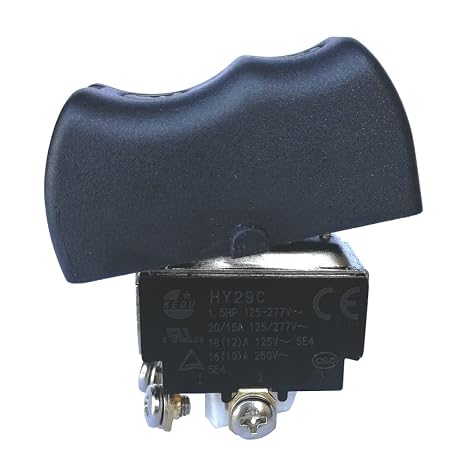 HY29C DPDT On-On Momentary Toggle Switch 125V/277V 20/15A 1.5HP 4 Screw Terminal