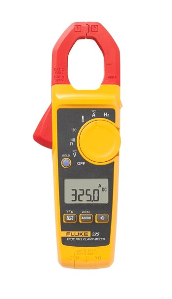 Fluke 325 True-RMS Clamp Meter with Frequency, Temperature & Capacitance Measurements