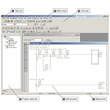 PLC GX DEV Programming Software Ladder Logic, Bonus Controller Training Course USB