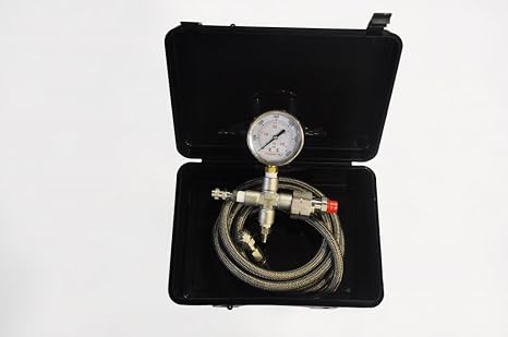 inc. 6000 PSI Hydraulic Nitrogen Charging & Pressure Test Kit with Precision PSI Gauge and 8 Foot C&G Hose, AI-CG3-6KT-SS