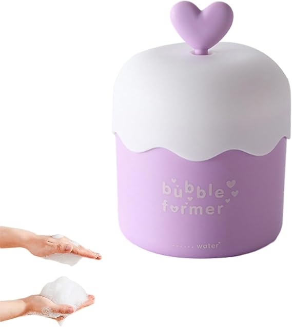 Face Cleanser Foamer Cup, Portable Face Cleanser Bubbler Travel Skin Care Foam Maker Face Cleanser Facial Cleanser Bubble Maker Foam Maker for Girls Face Wash Shower Tools