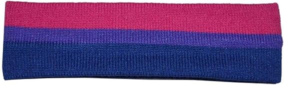 MM Terry Bisexual Headband Pink Purple Blue
