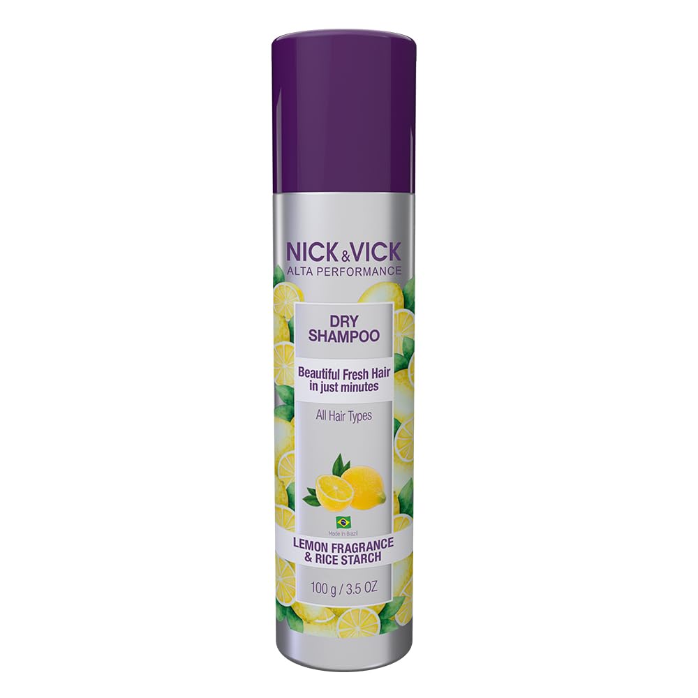 Dry Shampoo Lemon Fragrance, Fresh Hair in Minutes