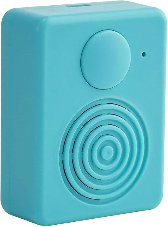 Sound Module with Speaker,16MB Voice Recorder Box, Support Bluetooth & MIC Recording Audio Box,16 Min Easy Sound Voice Box for Personalized Greetings, DIY Projects, Holiday Crafts ect-Blue.