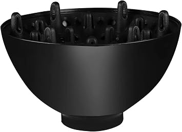 Hair Diffuser, Black Adaptable for Blow Dryers Diffuser Universal for Curly Care Dryer Diffusers and Styling Tools and Appliances Accessories, Hair Attchment for Women