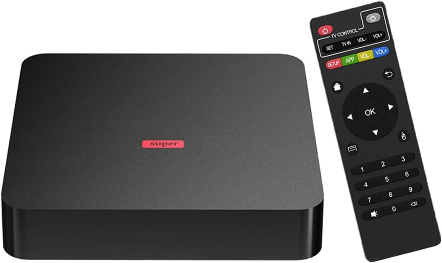 EASYTONE Android TV Box 10.0, Android Box 2GB RAM 16GB ROM Quad-Core Allwinner H3 Support 4K WiFi 2.4GHz 3D Super Smart Tv Box Android Media Player
