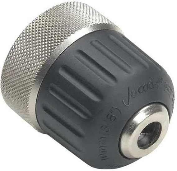 Jacobs 10mm (3/8") Capacity Hand-Tite Keyless Drill Chuck with 3/8-24 Mount 30354-1 Each