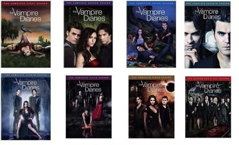 The Vampire Diaries Season 1-8 Bundle Complete Series
