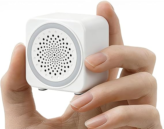Mini Portable White Noise Machine, Color Noise Sound Machines, 7 Colors Night Light 26 Soothing Sounds, Timer Adjustable Brightness Baby Sleeping Aid Sound Machine, MINI Square Style