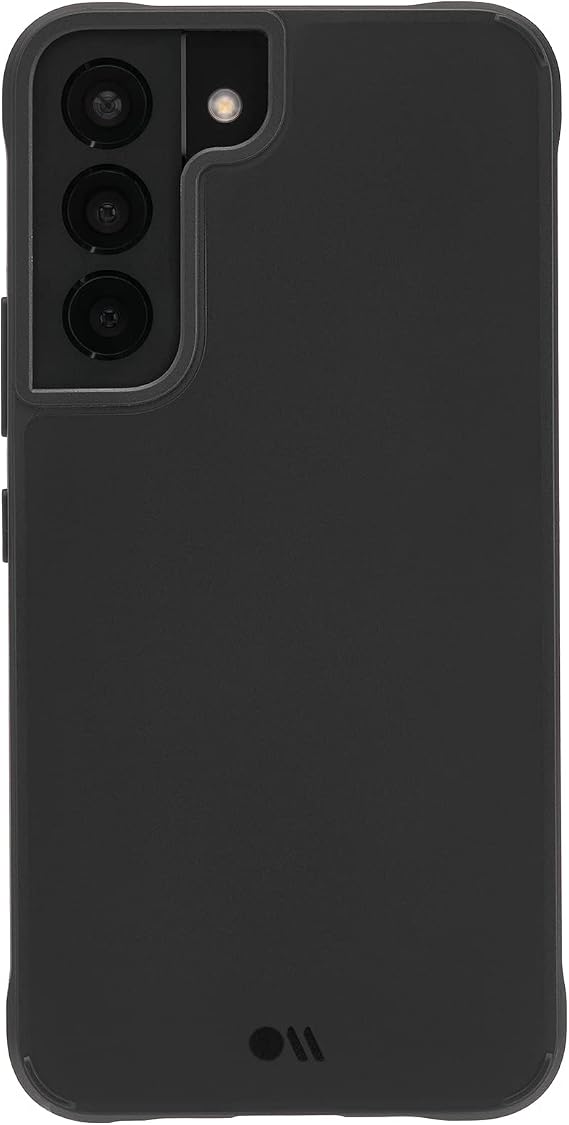 Case-Mate Samsung Galaxy S22 Case Black - 10ft Drop Protection with Wireless Charging - Tough Series Cover for Samsung S22 - Anti Scratch Technology with Shock Absorbing Materials, Lightweight