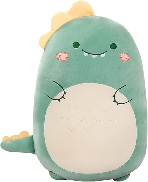 Kekeso Dinosaur Plush Hugging Pillow Cute Stuffed Animal Plush Toy Throw Pillow (Dinosaur, 60cm/23.62in)