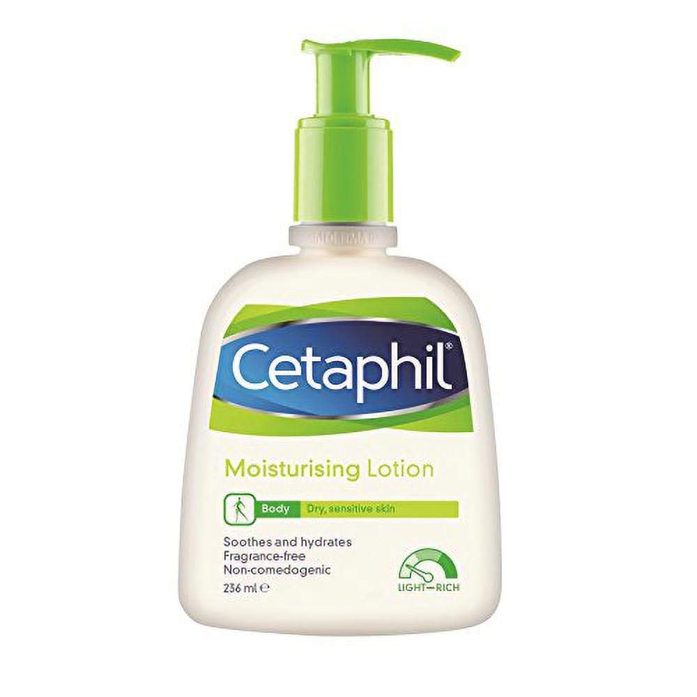 Cetaphil Moisturizing Lotion for Dry Skin Lanolin Free 236 ml Pack of 1