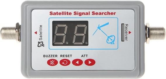 DollaTek Digital TV Antenna Satellite Signal Finder Meter Searcher LCD Display