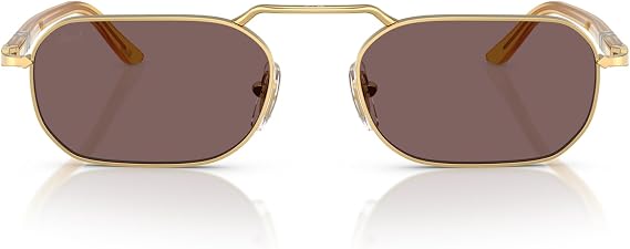 Persol PO1020S Sunglasses, Gold/Violet, 57 mm
