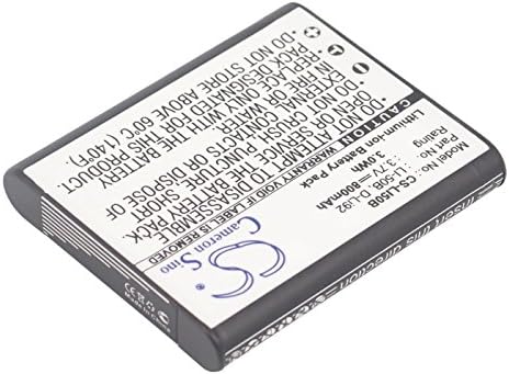 Battery Replacement for Kodak LB-052 PixPro FZ151, PixPro FZ201, PixPro SL10 Smart Lens, PixPro SL25 Smart Lens, PixPro SPZ1