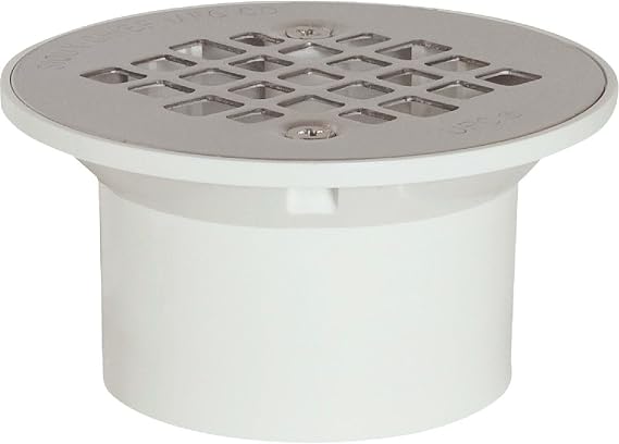 Sioux Chief Floor Drain General Purpose Stainless Steel Strainer 4 "