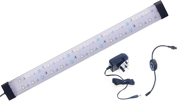 Interpet Eco-Max Led Bright Light, Plant Growth, Day & Night Mode, Blue & White LEDs, 45cm, for Aquariums up to 60Cm