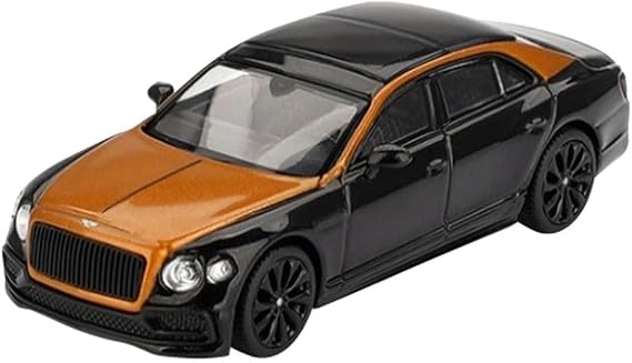 Sunrich MGT00991-L Mini GT 1/64 Bentley Flying Spar Neptune Orange Flame/Onyx Left Handle Finished Product