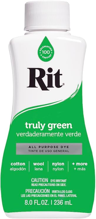 Rit All Purpose Liquid Dye Truly Green 236ml