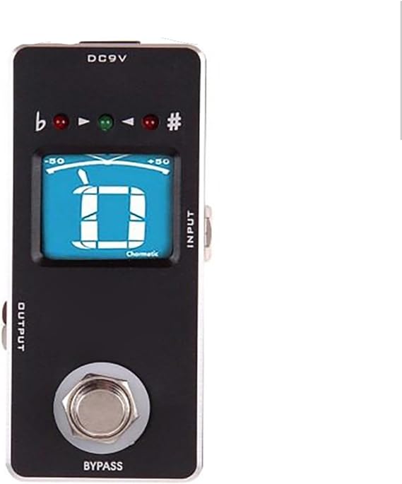 modulation guitar pedal Guitar Tuner Effect Pedal Tuner Mini Chromatic True Bypass LCD Display Digital Pedal Tuner