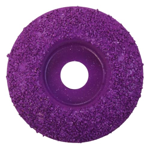 Hoof Boss Purple Dome Top Fine Grit 2 Disc - Precision Hoof Trimming Tool for Smooth Finishing - Ideal for Goats, Horses, Sheep, Pigs & Cattle - Durable Replacement Disc for Hoof Boss Trimmer Tools