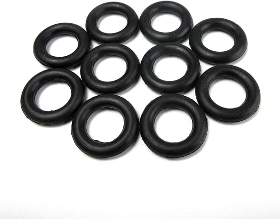 10 Pcs Bobbin Winder Rubber Tire Ring #15287 Fits Singer Brother Elna Pfaff Kenmore Janome+