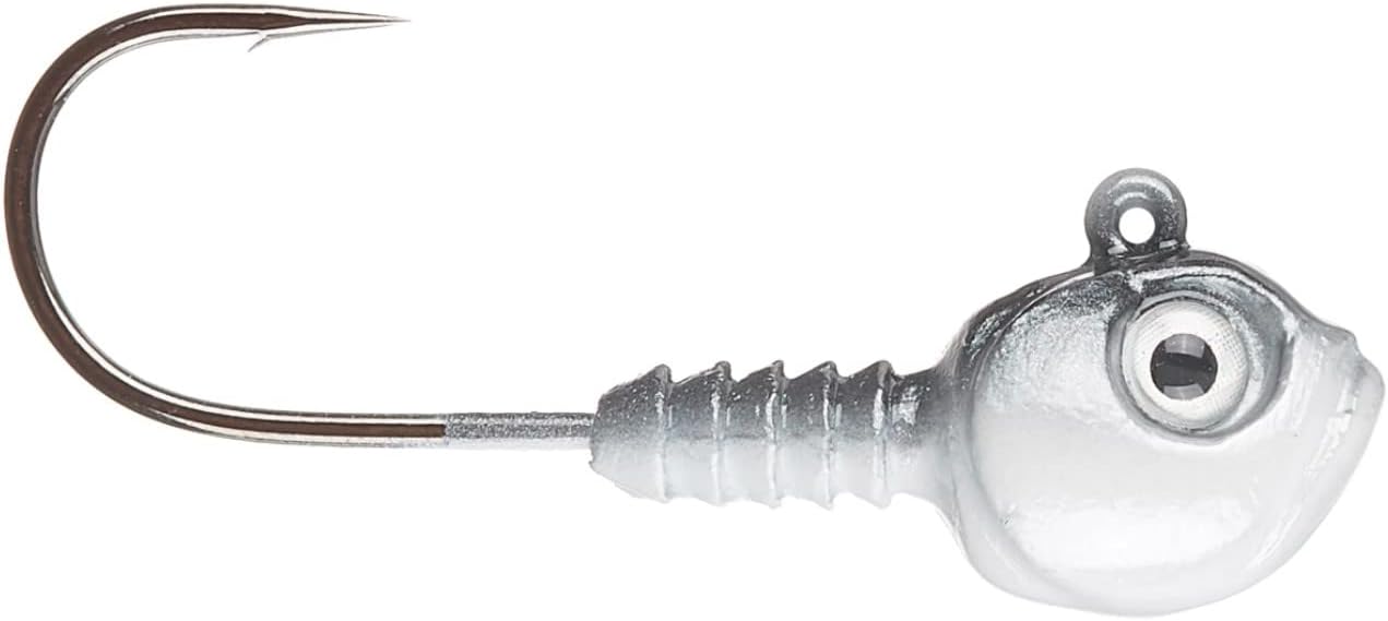 Dirty Jigs Tackle Matt Stefan Guppy Head Jig, Size 1/8 oz, Gizzard Shad