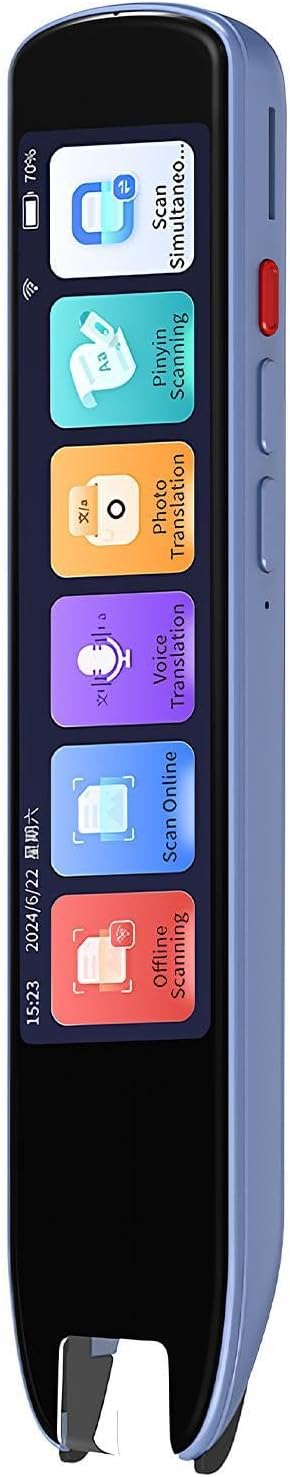 Translation Pen Smart AI Portable Reading Pen | All Languages Translators Devices for Kids Adults Teachers Classroom School Office Home Travel University