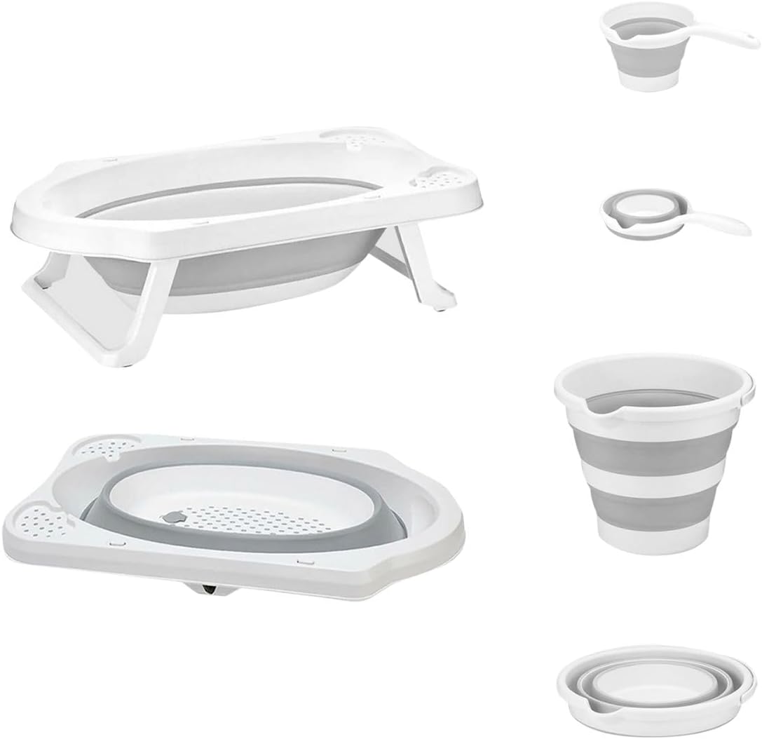 baby plus 3’lü Katlanabilir Küvet Set