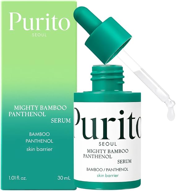 PURITO Bamboo Panthenol Serum for Sensitive Skin, 30ml