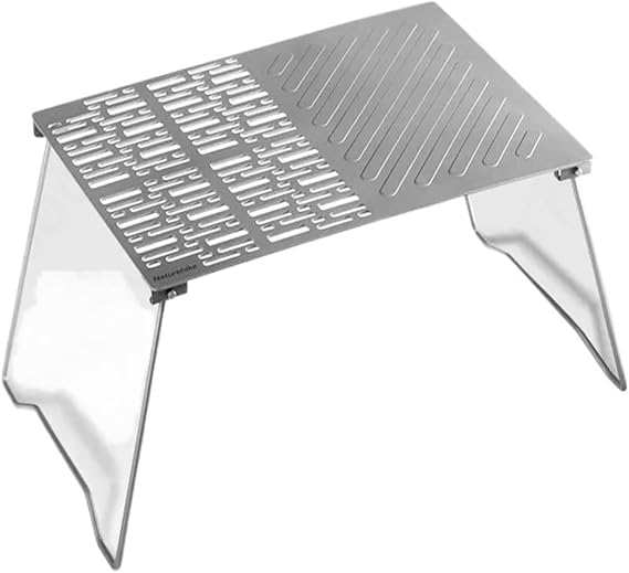 Compatible for Naturehike Outdoor Folding Table Plate Ultralight Portable Titanium Rack Camping Picnic Small BBQ