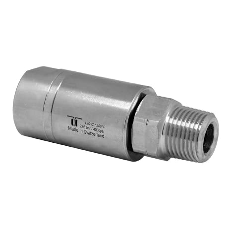 Mosmatic 31.153 Rotary Unions DGL Swivel G1 3/8" NPTF G2 3/8" NPTM